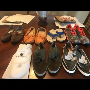 Mens 9.5 - 10 shoe Lot Cole Haan, Maians, Realtree